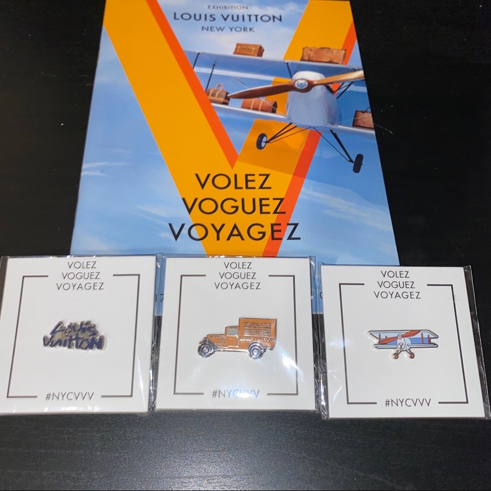 Louis Vuitton Pins (collectors item)
